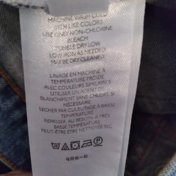 We The Free Denim Jeans Raw Frayed Hem Distressed Size 29 - Picture 11 of 12